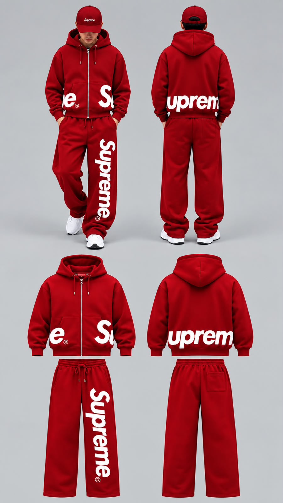 Conjunto Supreme Big Logo 🔥